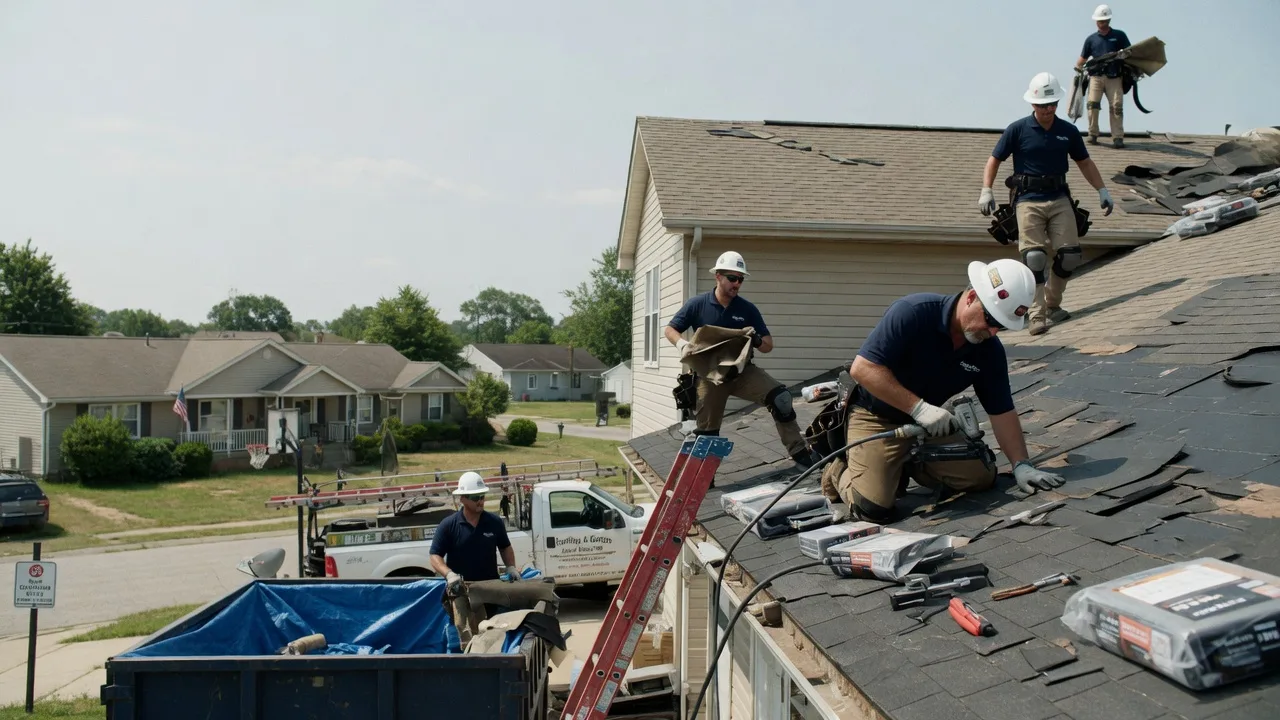 Roof Replacement in Merriam, KS near me